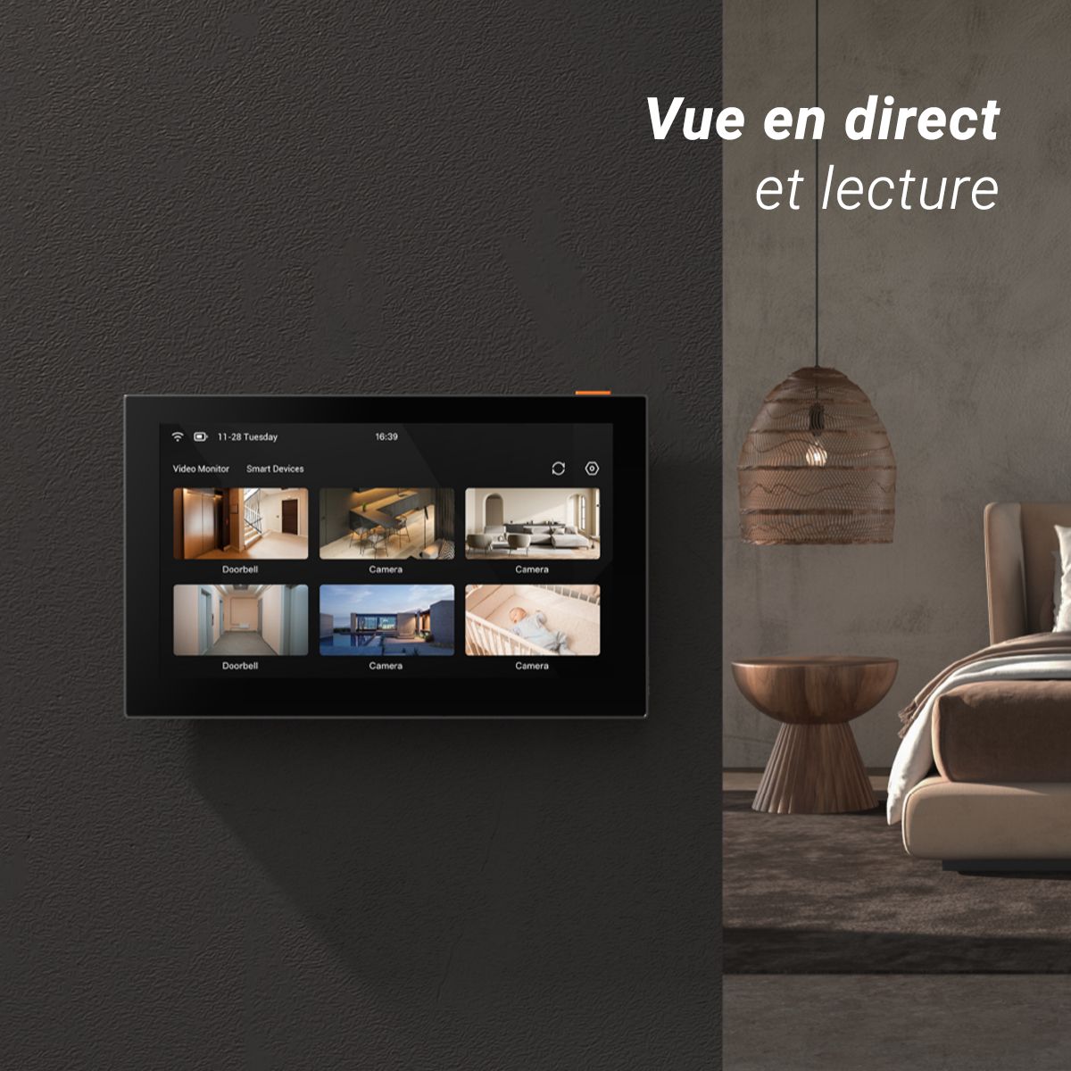 Ecran de vidéo-surveillance SD7-Ecran 7 tactile sans fil pour Ezviz couleur unique, EZVIZ