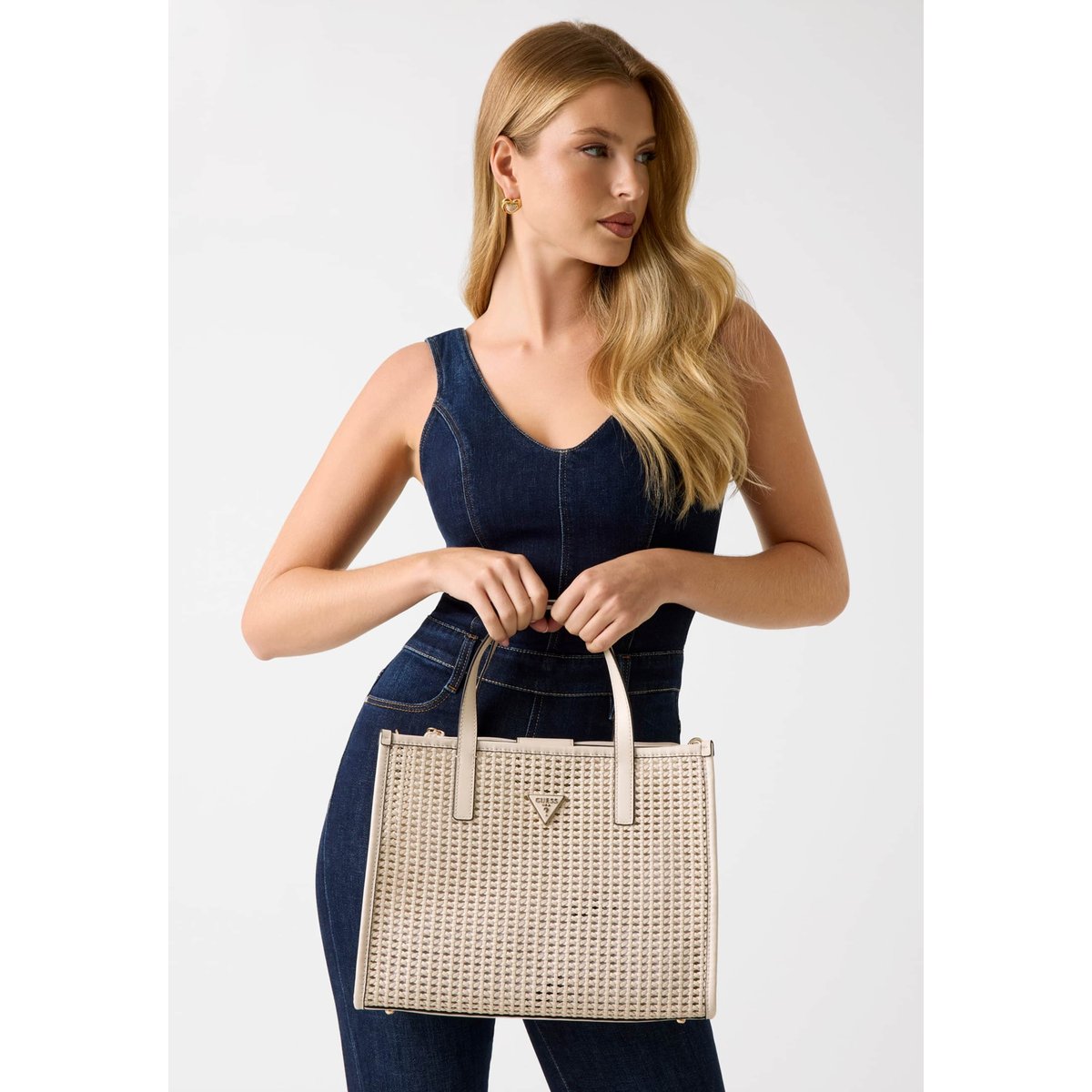 Sac À Main Brigitta beige, GUESS
