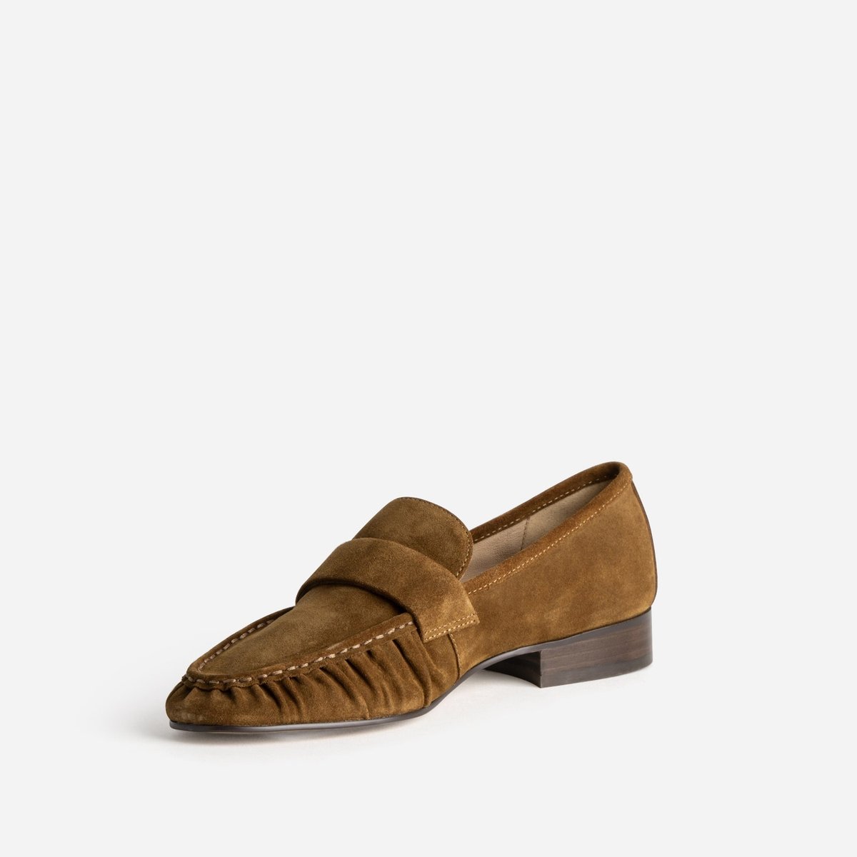 Mocassin en cuir GIULIA camel, ERAM