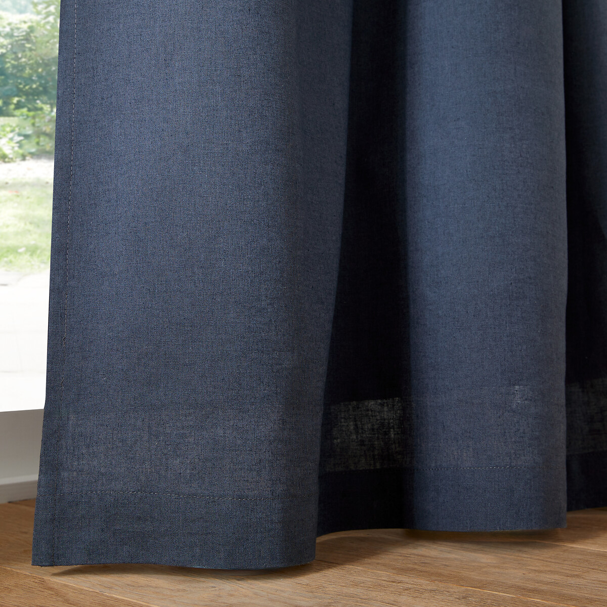 Lincot Hidden Tab Blackout Curtain ink blue, LA REDOUTE INTERIEURS