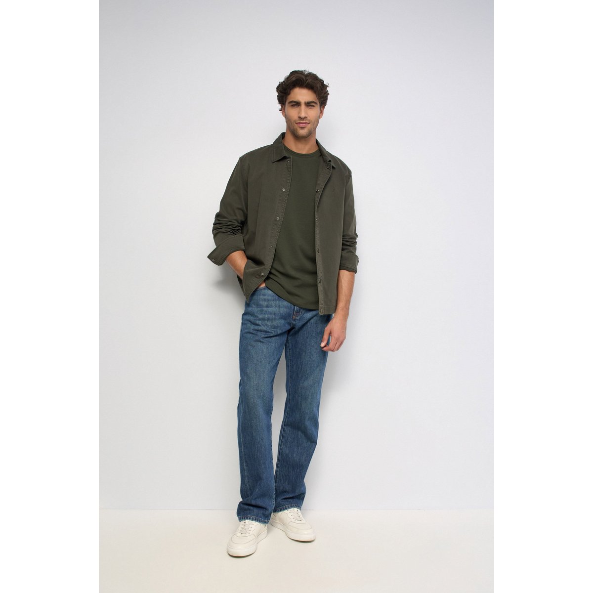 T-SHIRT TEXTURÉ rouge, SALSA JEANS