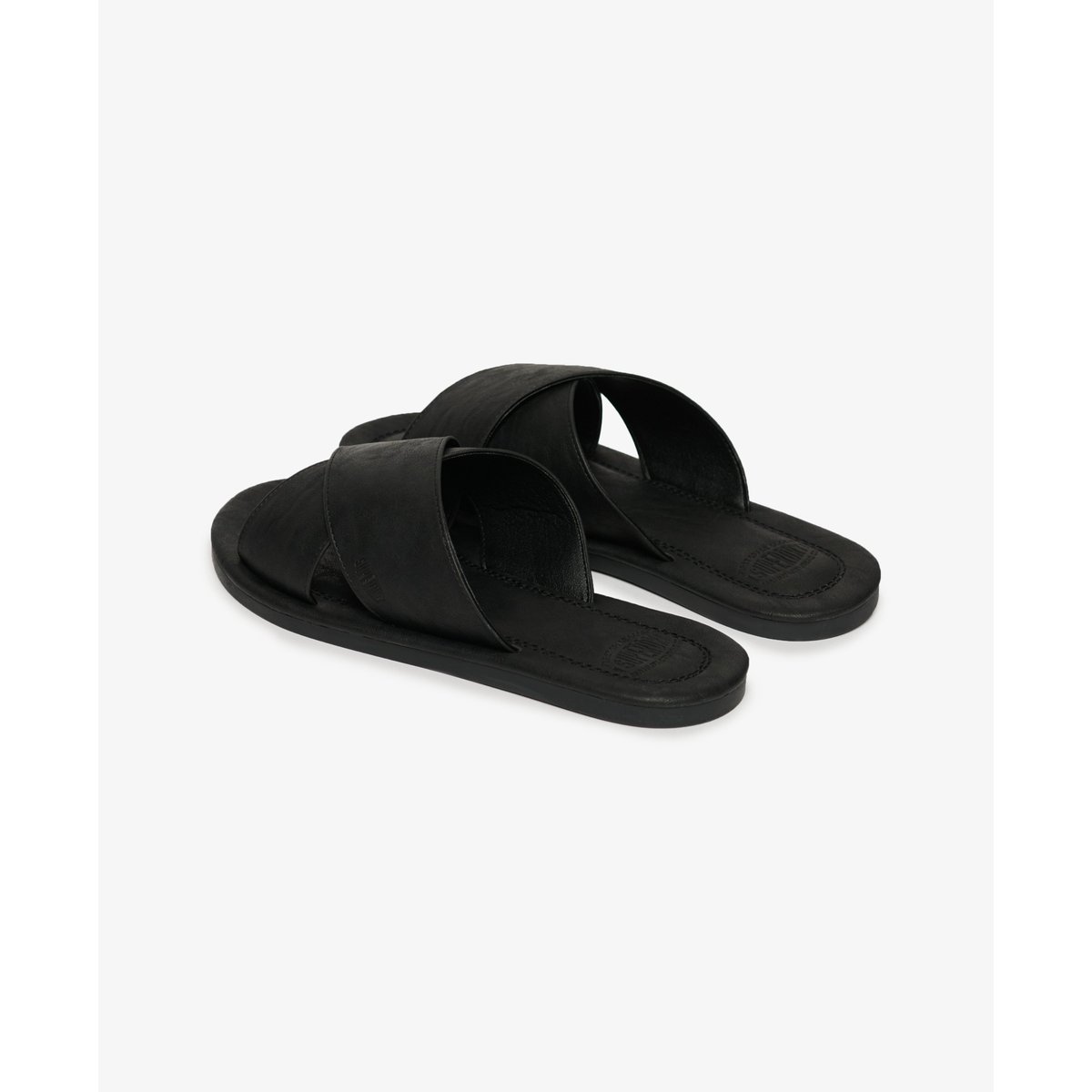 Mules à brides croisées Vintage noir, SUPERDRY