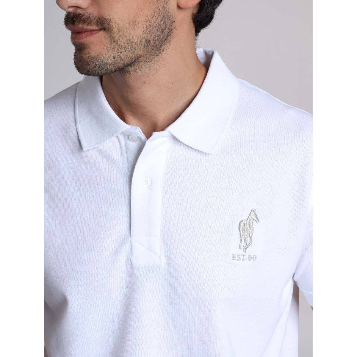Polos manches courtes en coton ORSAY blanc, GENTLEMAN FARMER