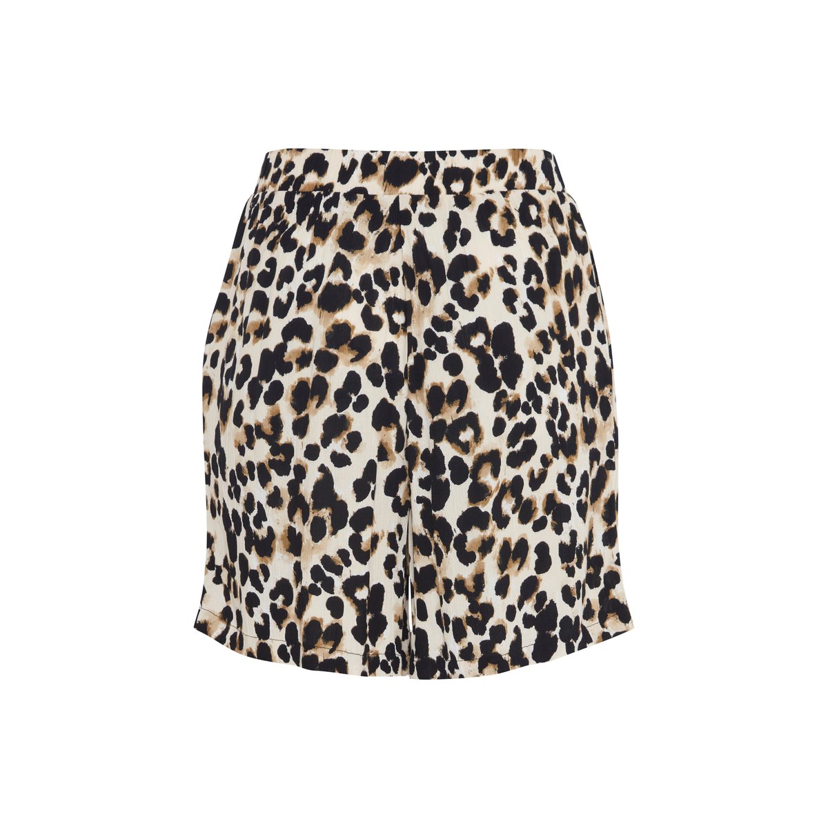 Shorts beige tannin leo aop, ICHI