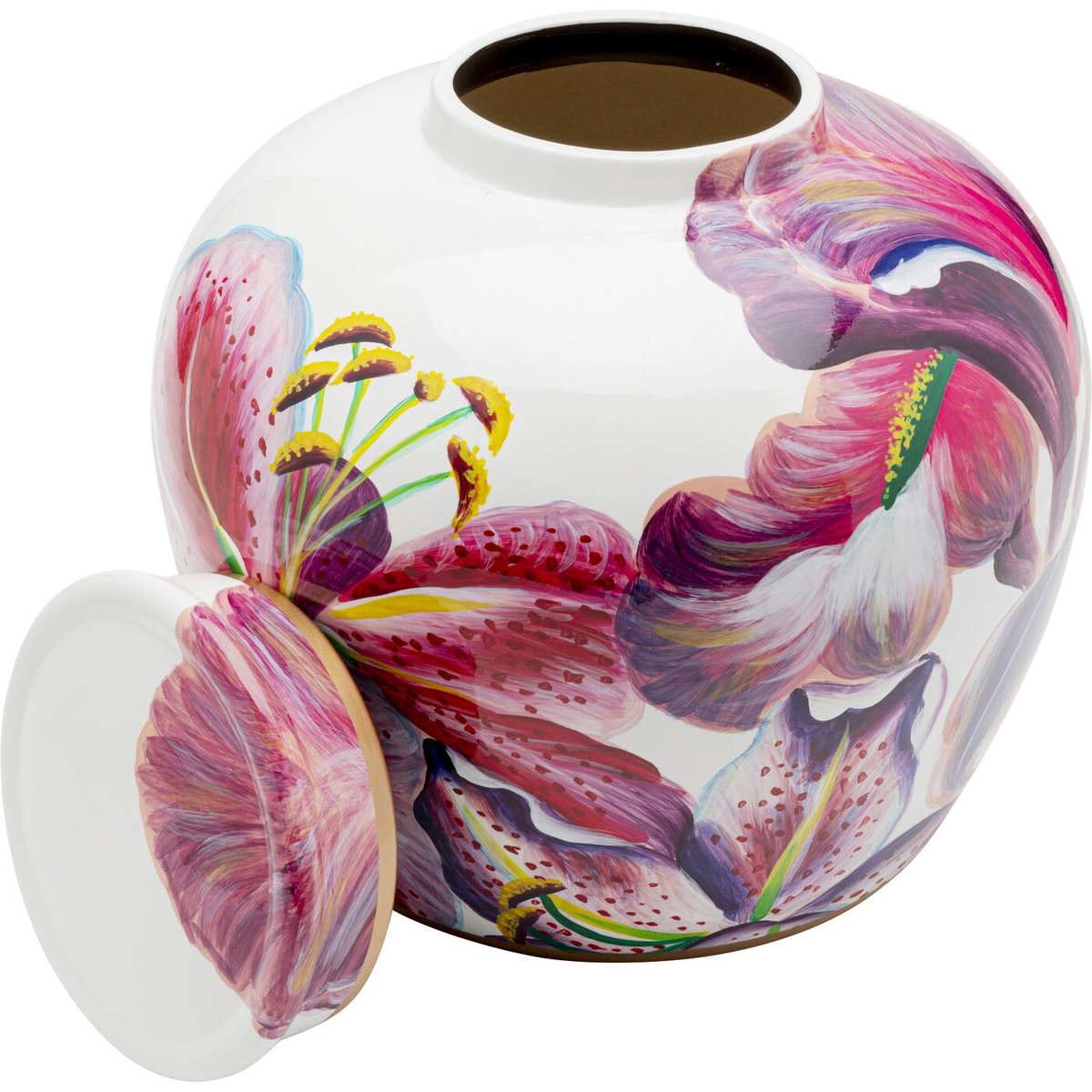 Boîte lys en porcelaine blanc, KARE DESIGN