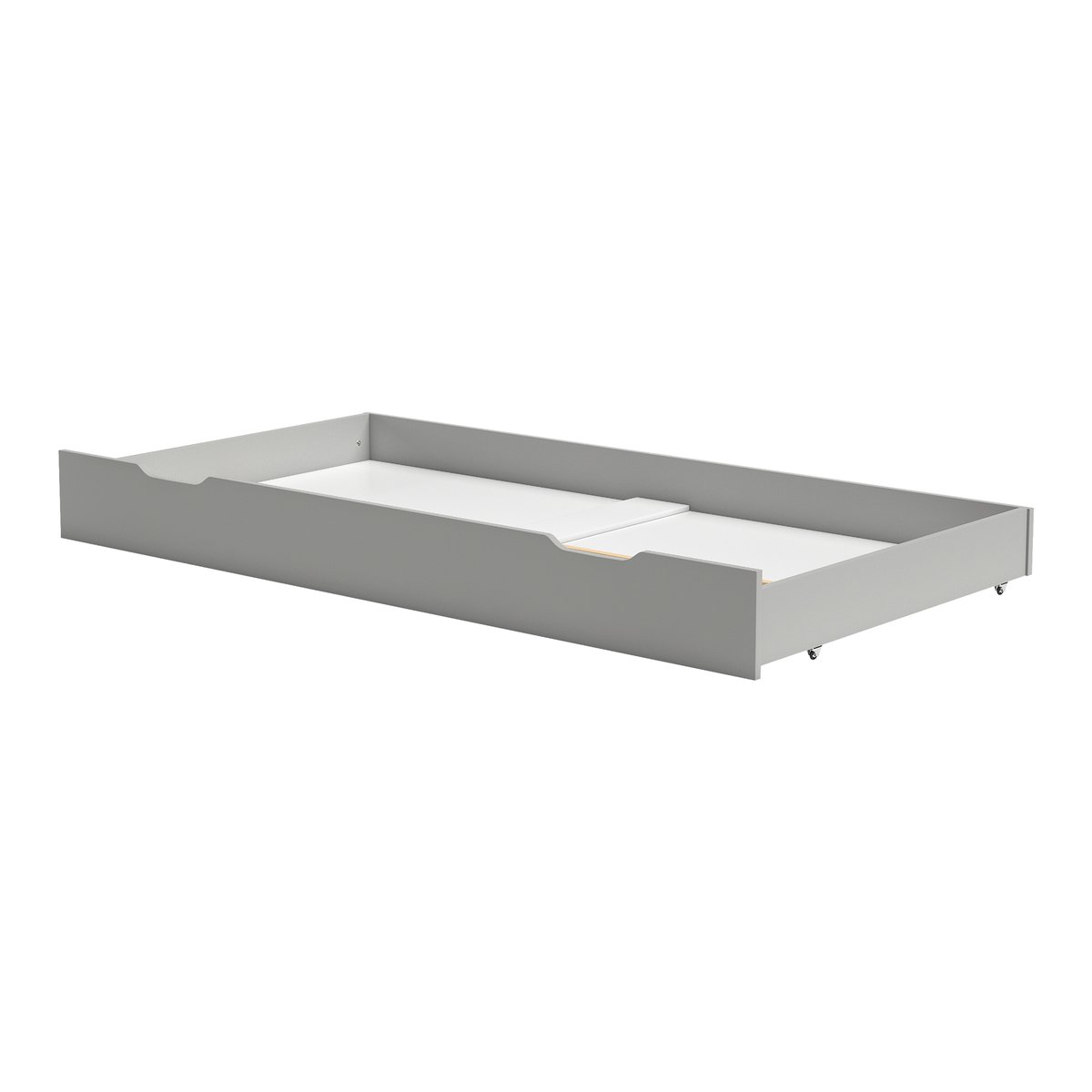 Tiroir de lit pour lit évolutif et lit enfant PLUME gris, PETITE AMELIE