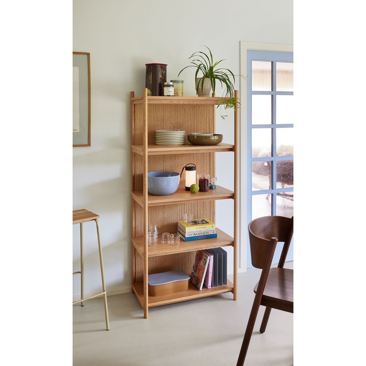 Organiseur de bureau en fer FILE gris, HUBSCH