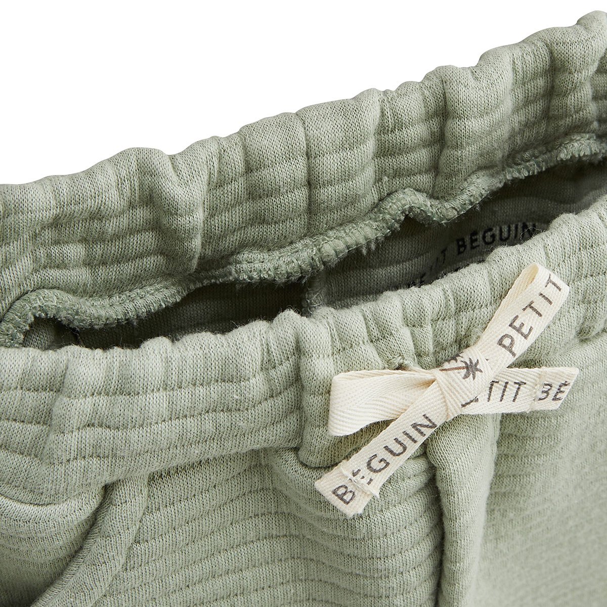 Ensemble enfant sweat et pantalon en molleton Boavista kaki, PETIT BEGUIN
