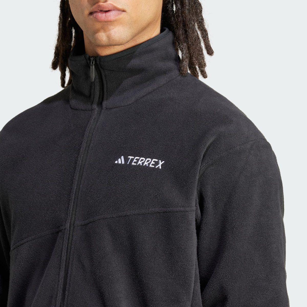 Polaire entièrement zippée Terrex Multi black, adidas Performance