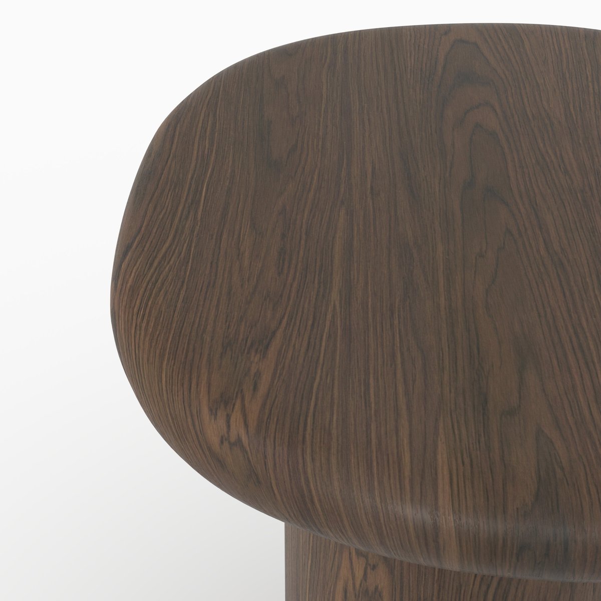 Table d'appoint Nubia - NUBIA marron foncé, MAISON PAVANE