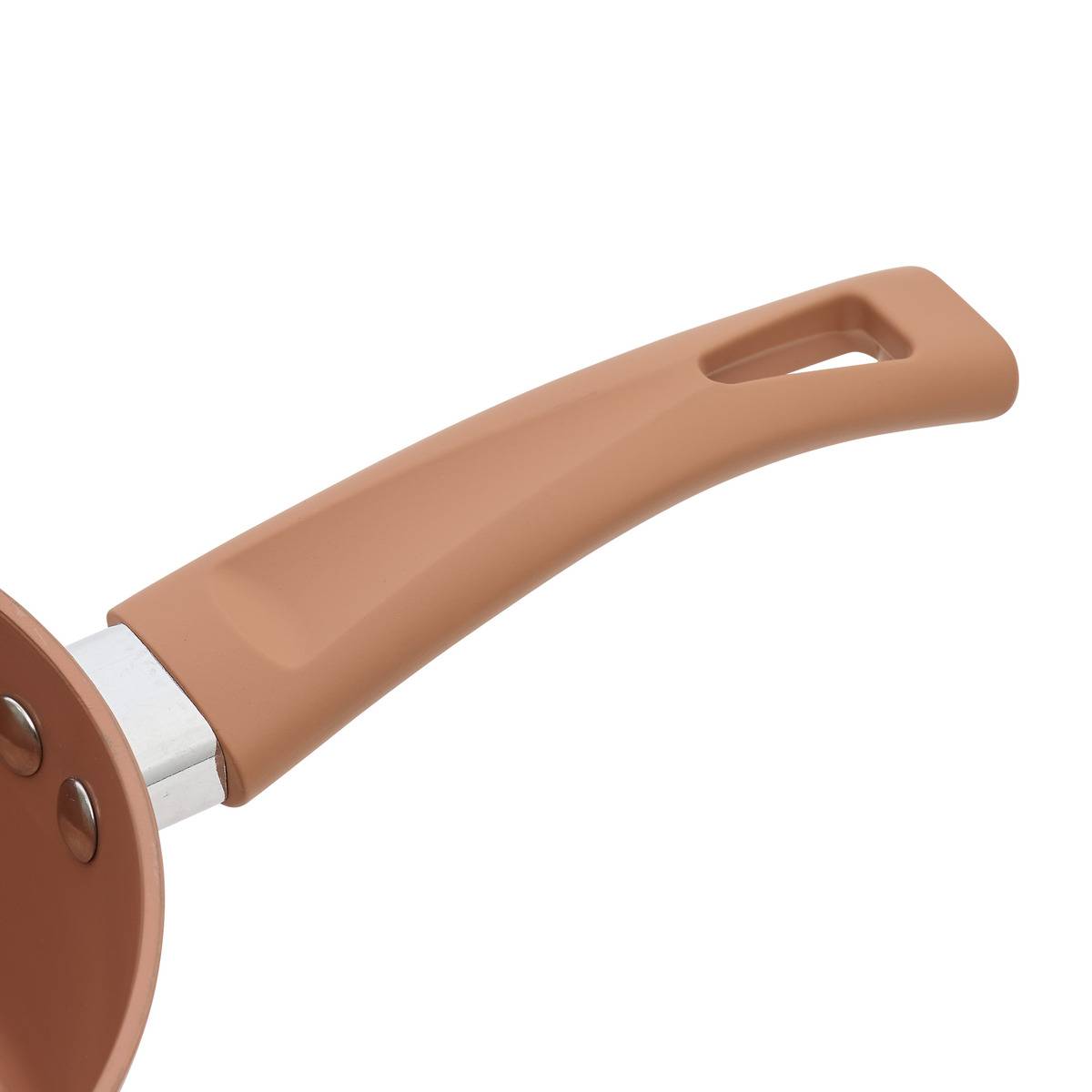 Casserole ronde en aluminium recyclé TOSCANE terracotta, 5FIVE SIMPLY SMART