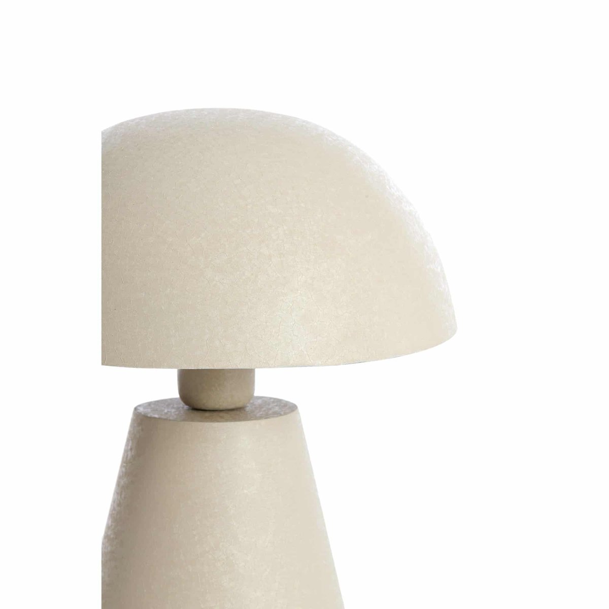 Lampe À Poser Métal SURRINA gris clair, LIGHT & LIVING 