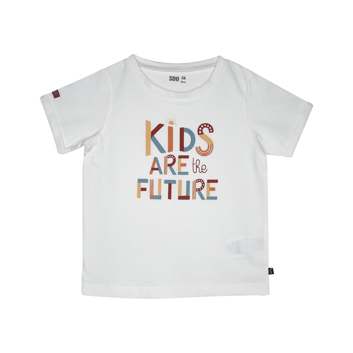 Tshirt laurel manches courtes enfant beige, SUCRE D'ORGE