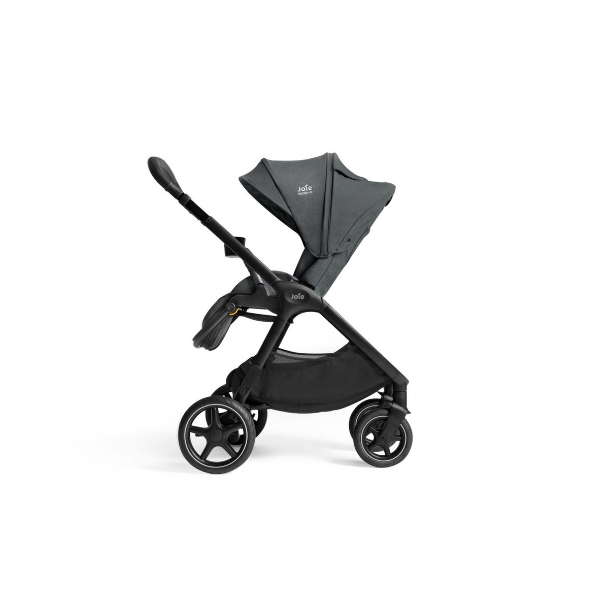 Poussette duo Finiti Ebony + siège auto i-Level Pro Ebony couleur unique, JOIE