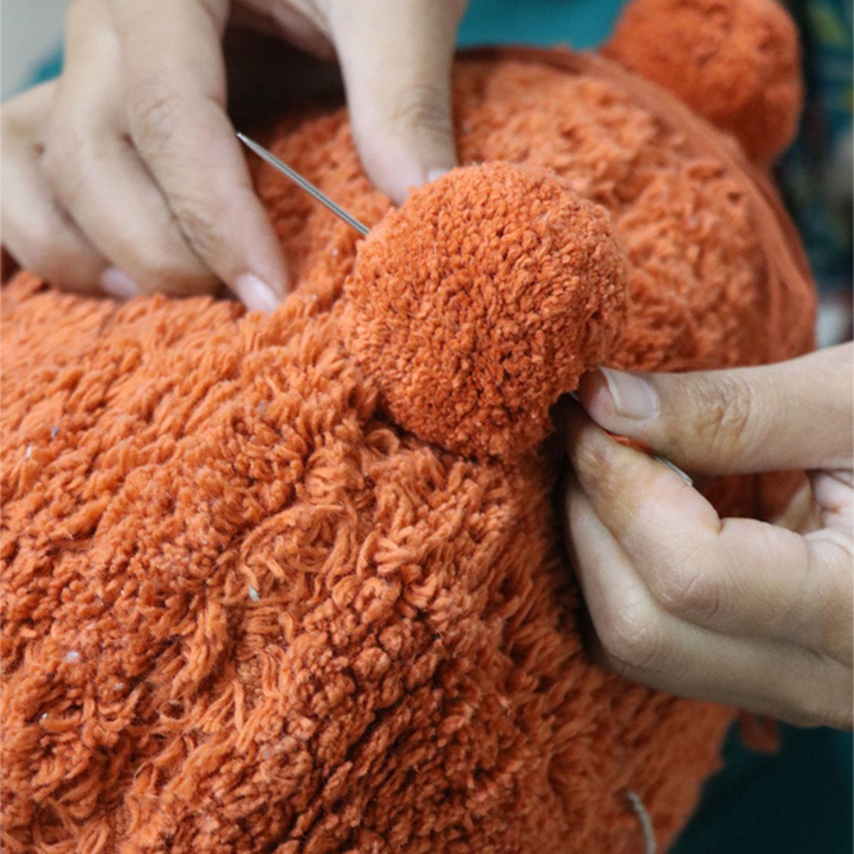 Coussin de sol Bubbly LESS IS MORE terre cuite, LORENA CANALS
