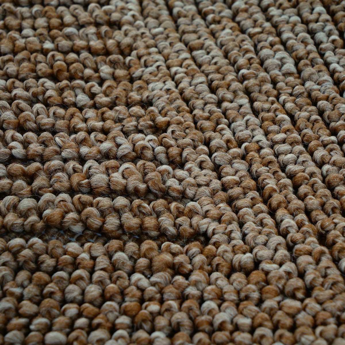 Tapis aspect jute intérieur extérieur losanges JUTA LOSANGE beige, THE DECO FACTORY