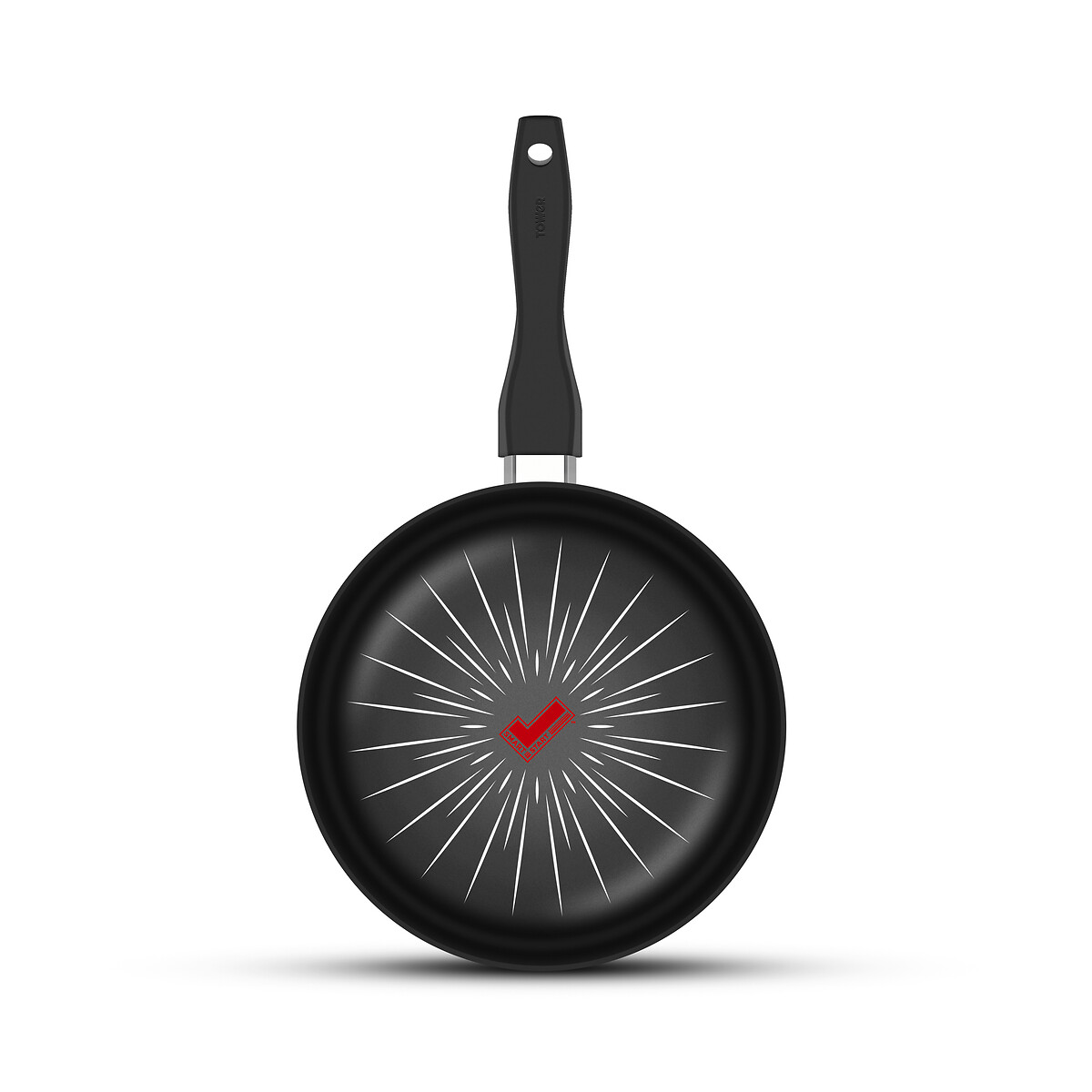 24cm Smart Start Forged Frying Pan black, TOWER