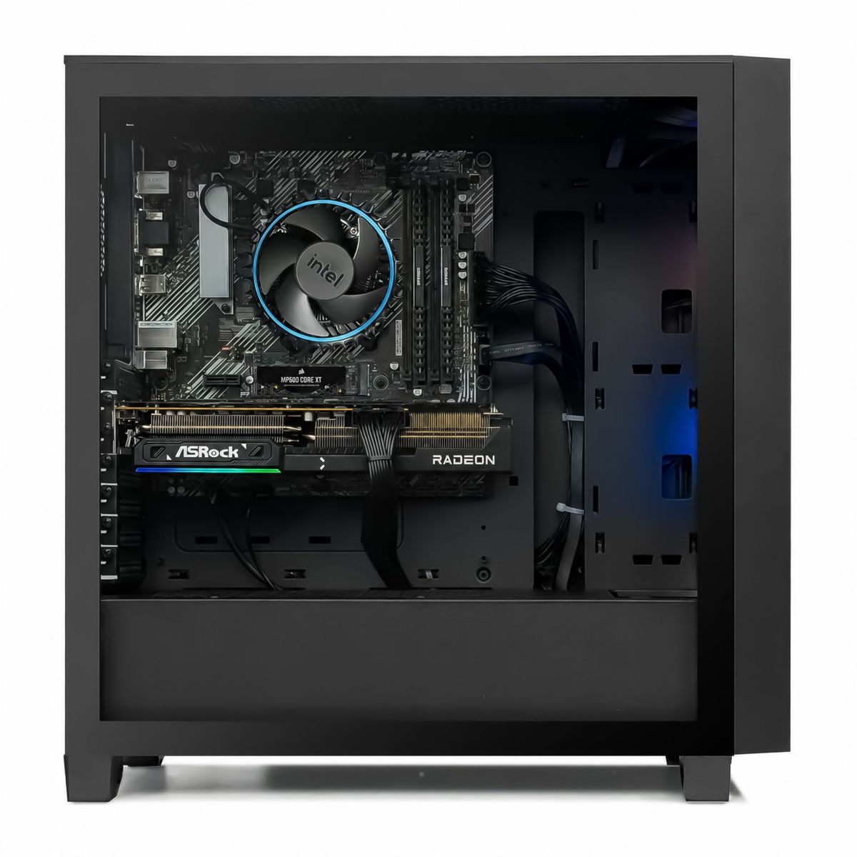 PC Gamer 3000D - AMD Ryzen 5 5500 - AMD Radeon RX 9060 XT - 16 Go RAM DDR4 - SSD 1 To - SANS OS couleur unique, CORSAIR
