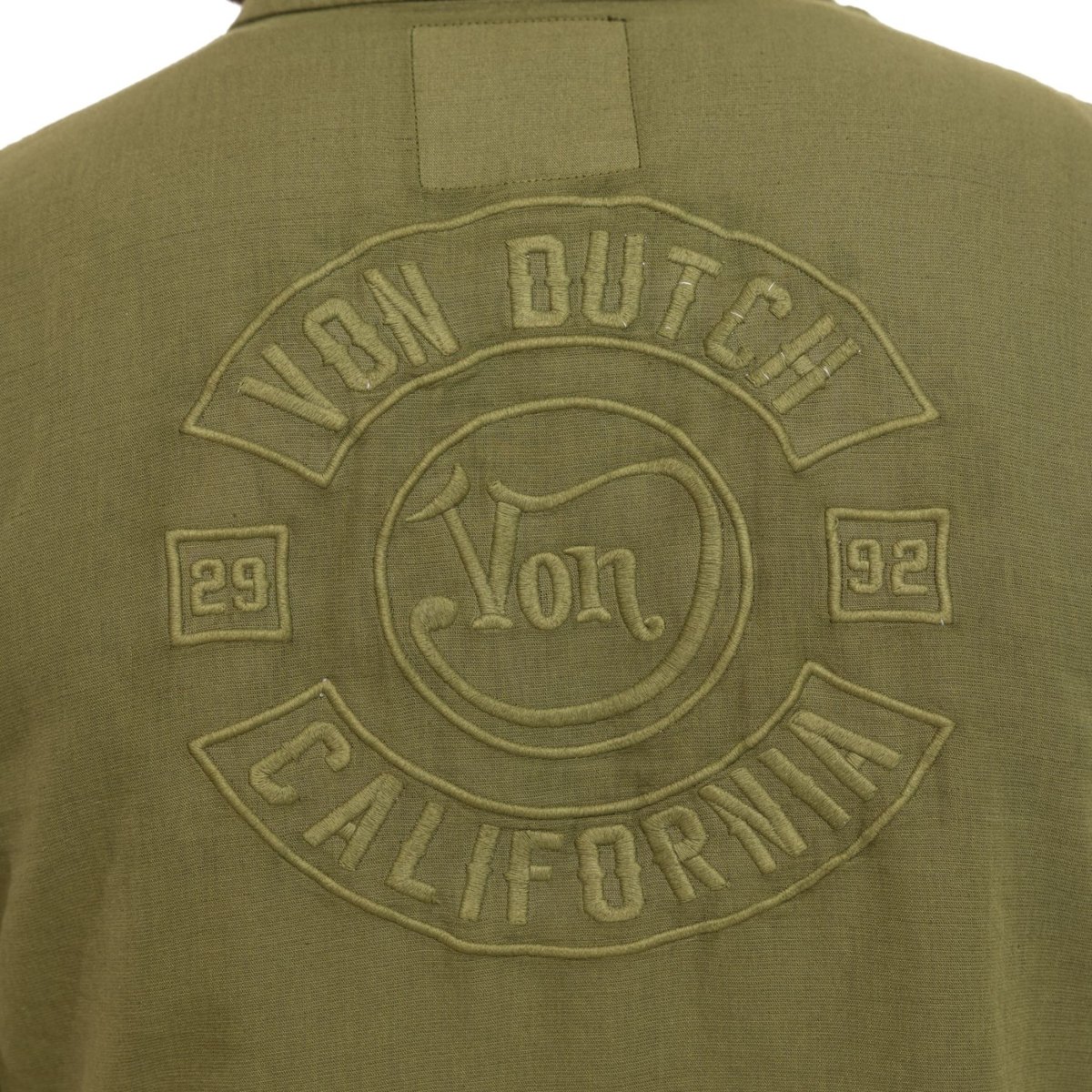 Chemise lin LINO kaki, VON DUTCH