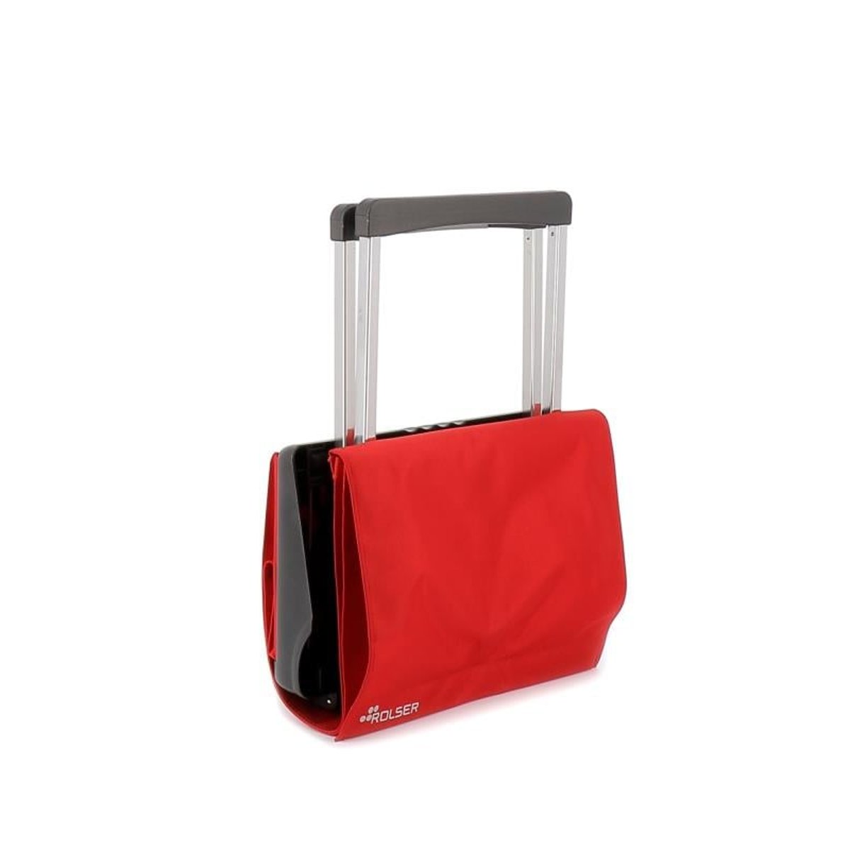Chariot de course pliable 2 roues PLEGAMATIC MF rouge, ROLSER