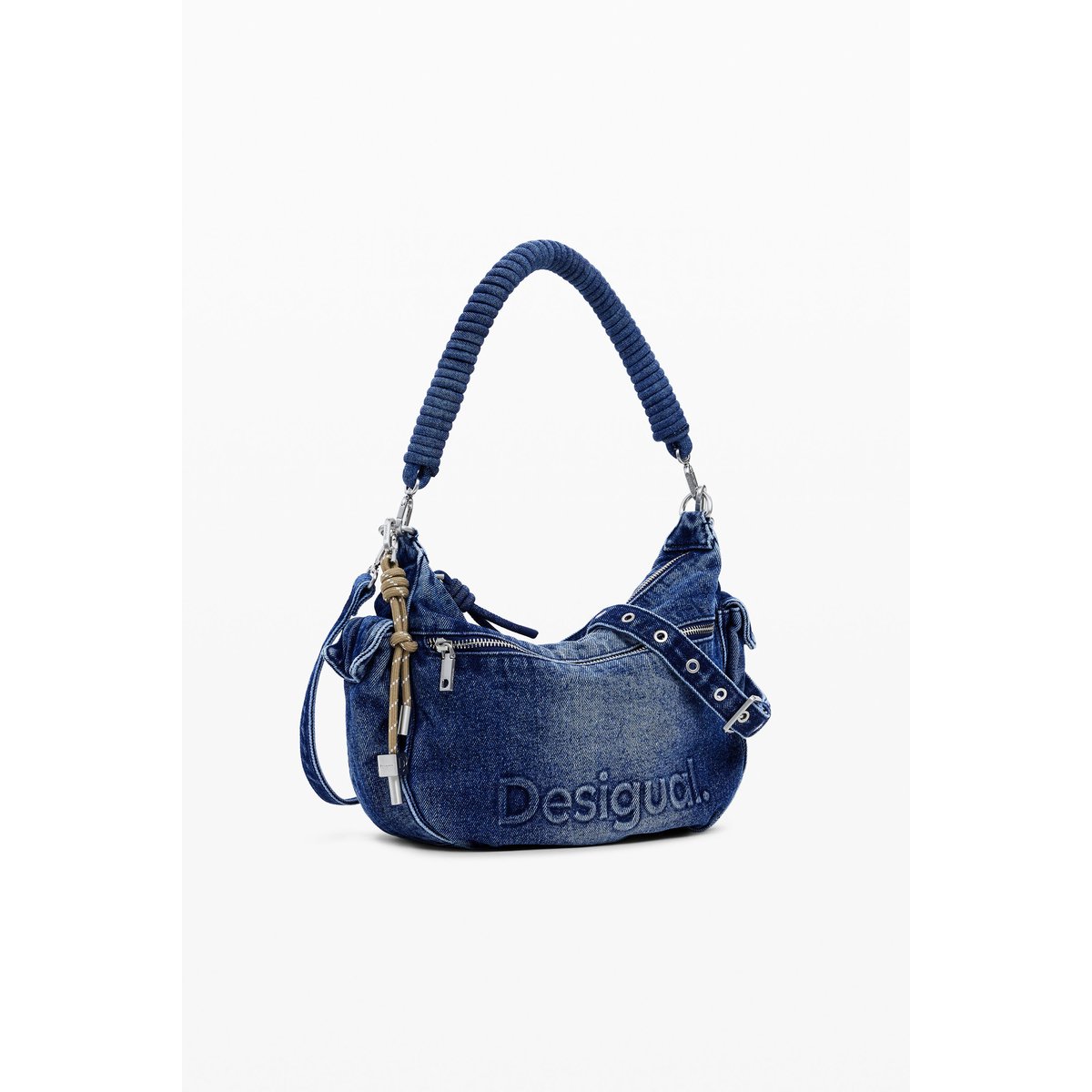 Sac en denim moyen bleu clair, DESIGUAL