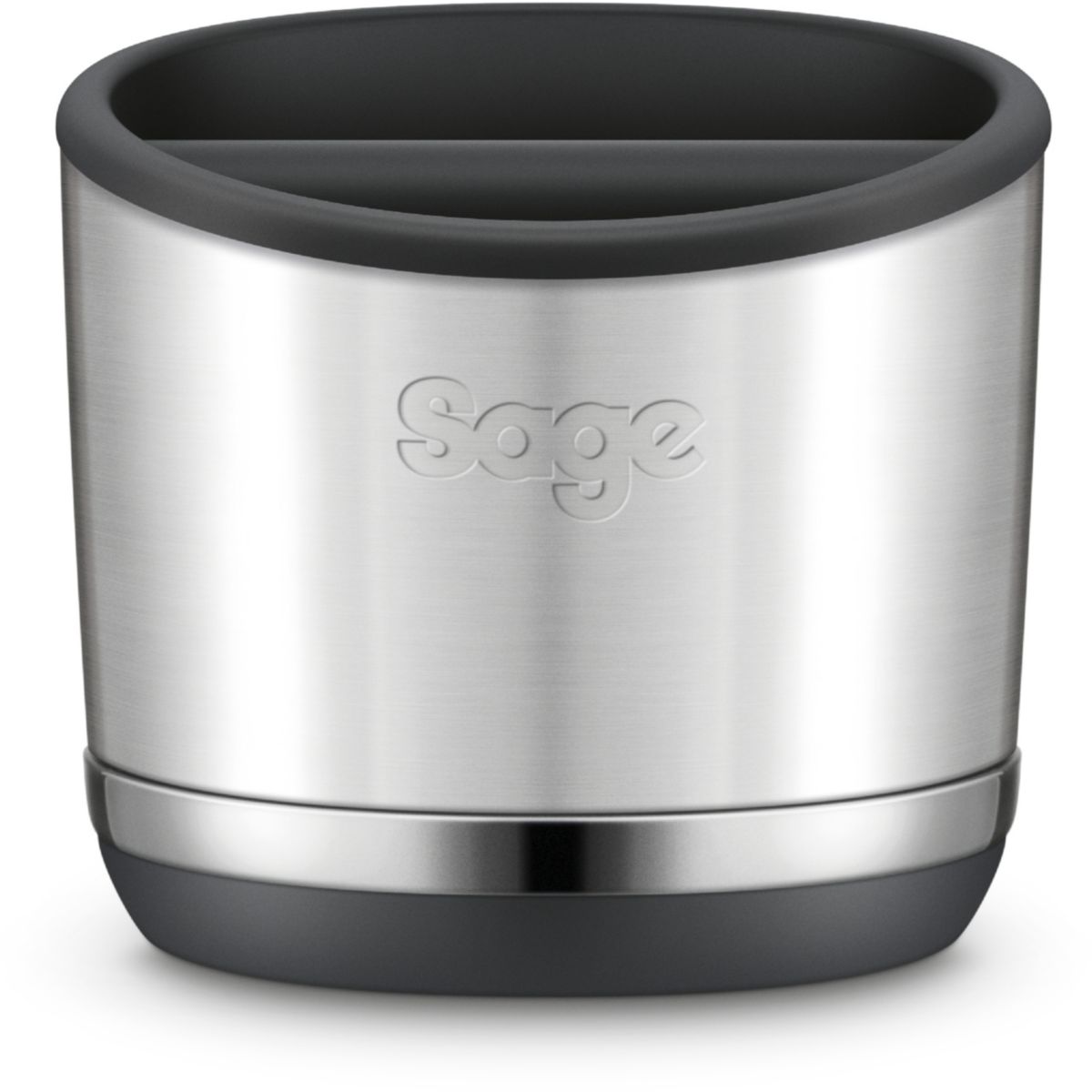 Bac à marc Knock Box 10 acier inoxydable argent / métallique, SAGE APPLIANCES