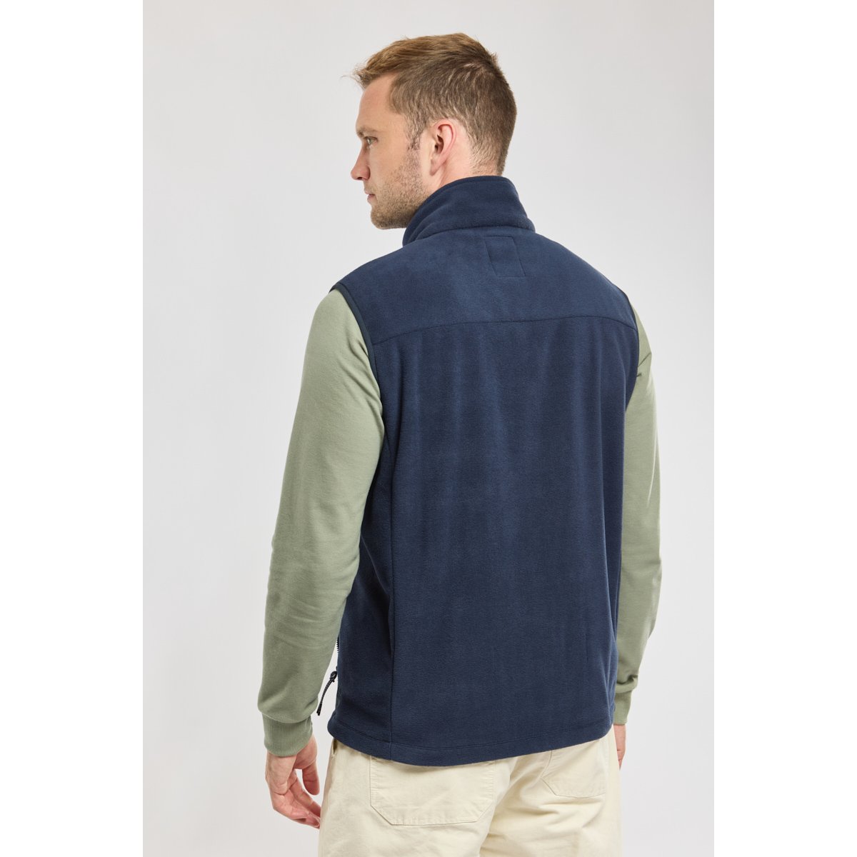 Polaire sans manche PERIA navy, BERMUDES