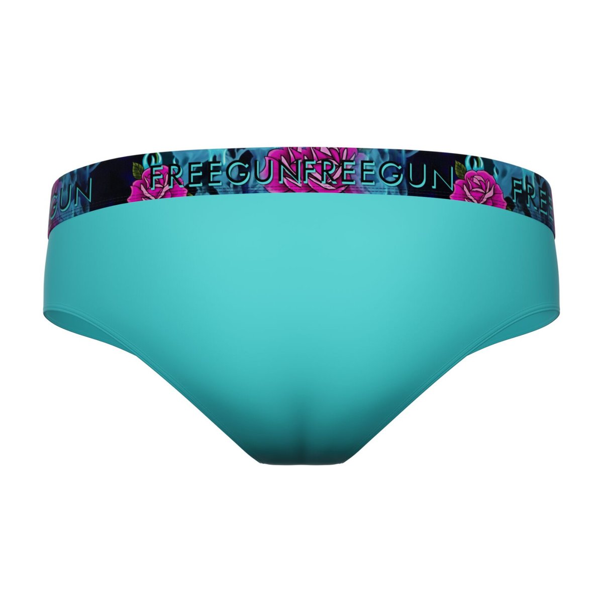 Lot De 3 Culottes Coton beige/turquoise/noir/rose, FREEGUN