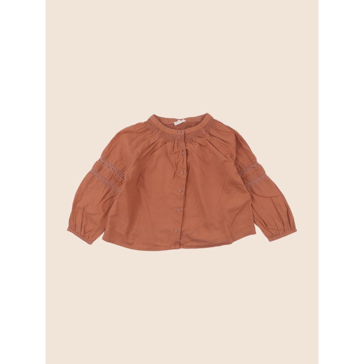 Blouse - Etat satisfaisant marron, VERTBAUDET