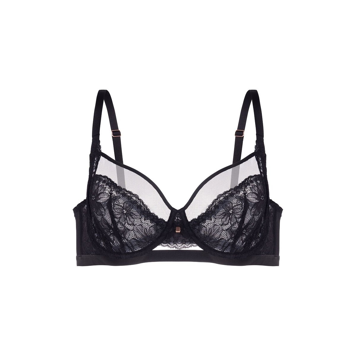 Reggiseno contenitivo JEMMA nero , DORINA