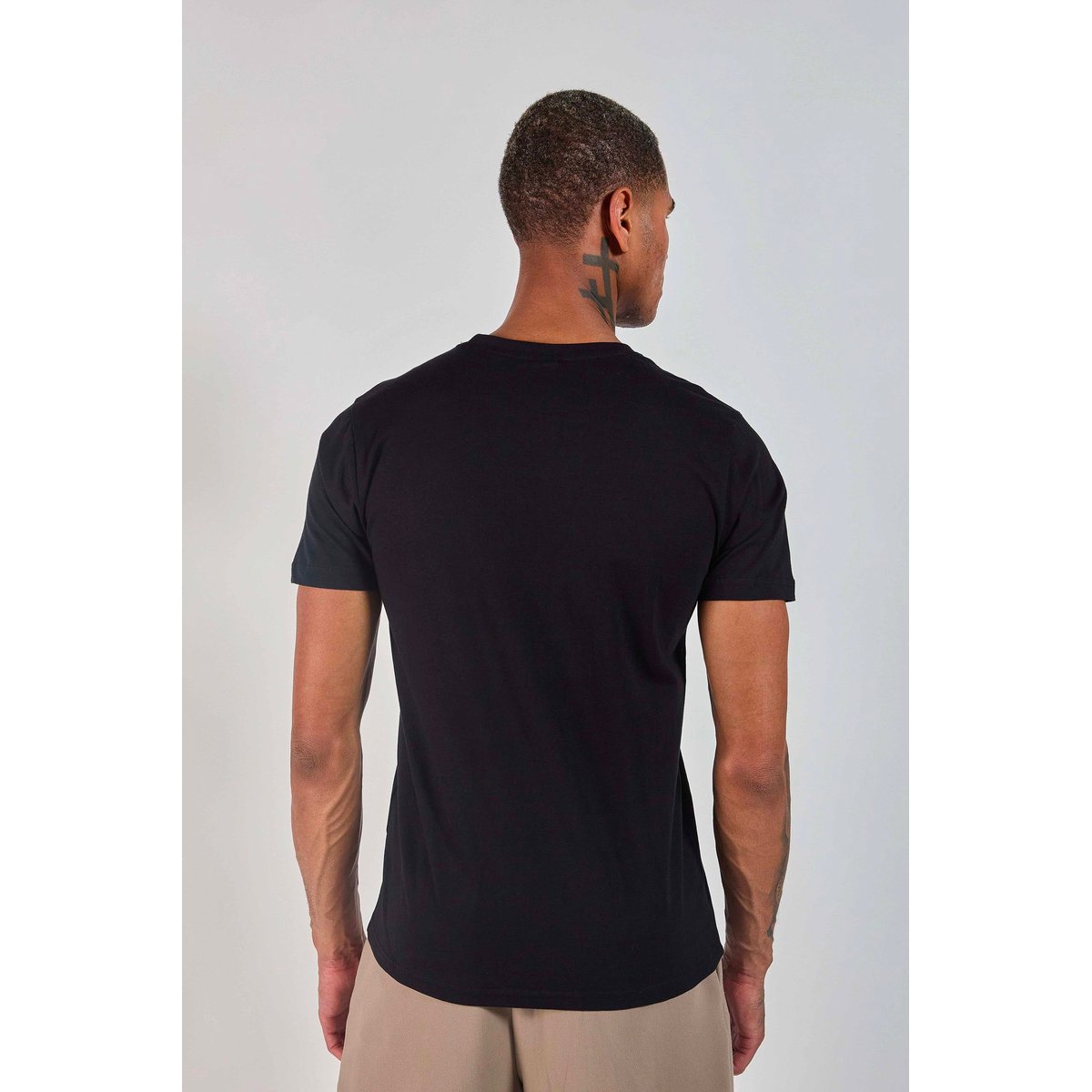 TEXTILE en coton TSHIRT ADULTE 231035 noir, REDSKINS