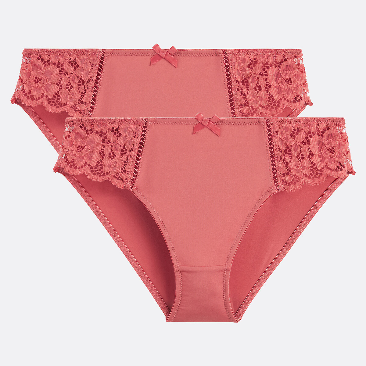 Lot de 2 slips Signatures, Girofle bois de rose, LA REDOUTE COLLECTIONS