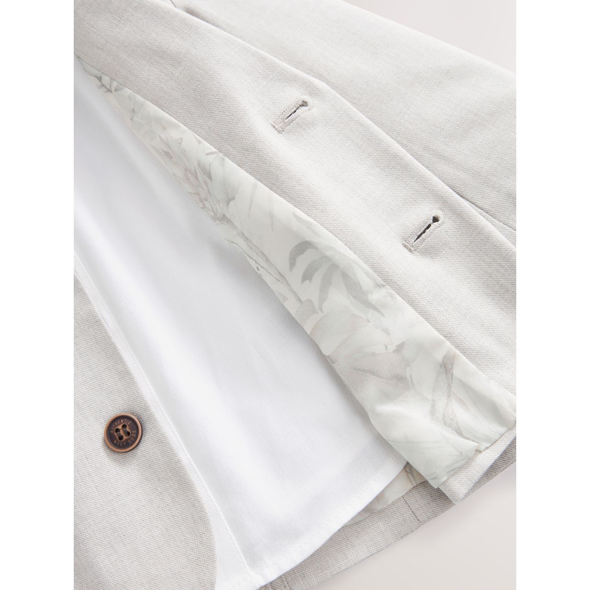 Blazer, chemise, pantalon, ensemble naturel, NEXT