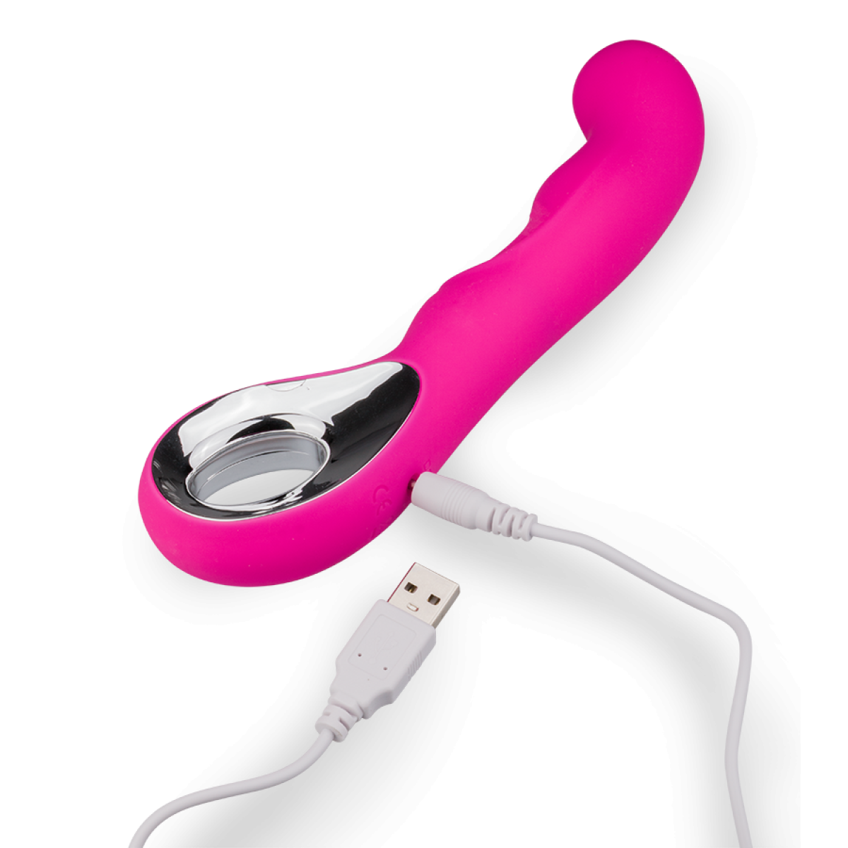 Vibromasseur puissant G-Spot Lover rechargeable rose, LOVE AND VIBES