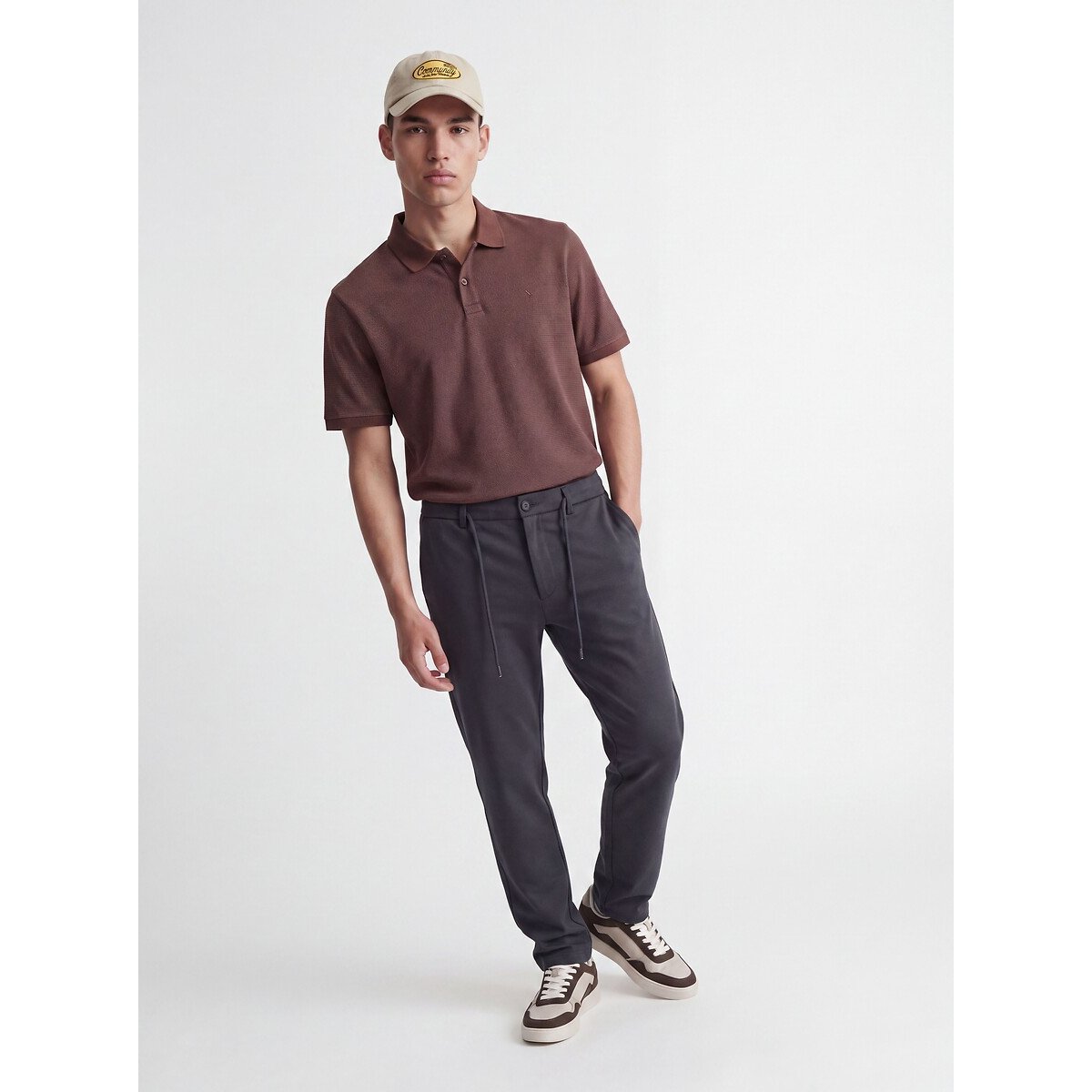 Pantalon jogger, THEO bleu marine, JACK & JONES