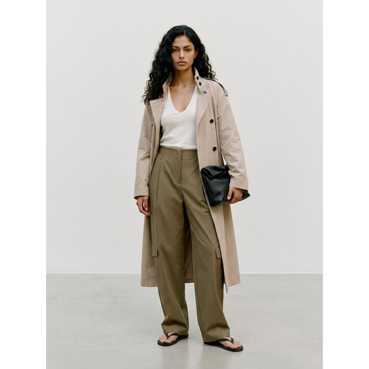 Pantalon Cargo ivy green, VERO MODA