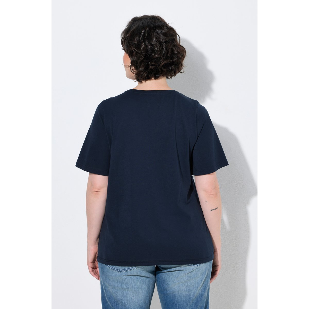 T-shirt avec applications marine, ULLA POPKEN