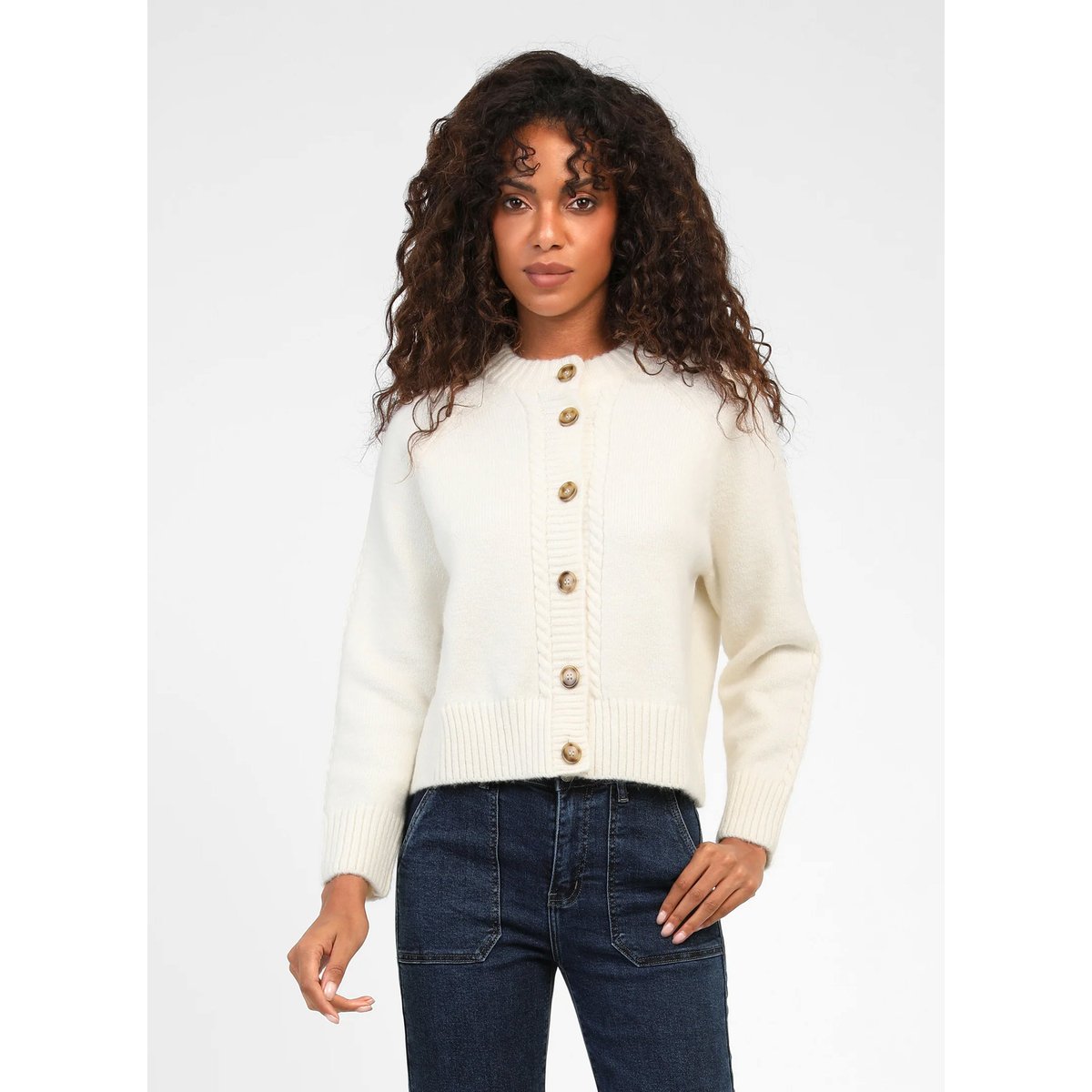 Gilet LESSY ecru, AN'GE