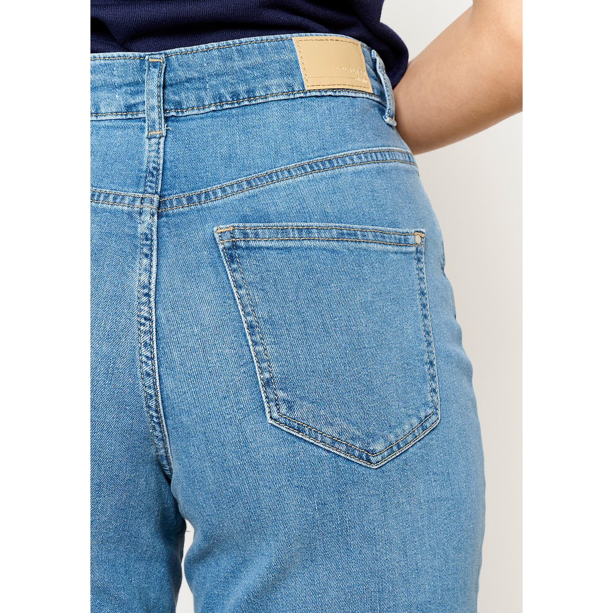Jean évasé taille haute medium blue, LOLALIZA