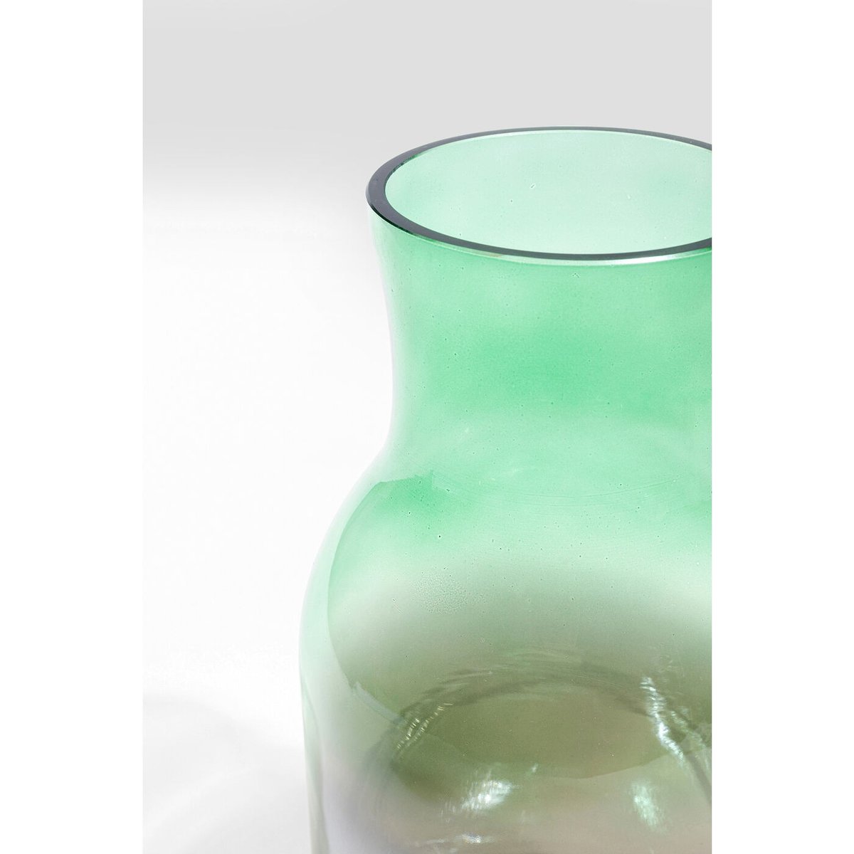 Vase en verre, GLOW vert, KARE DESIGN