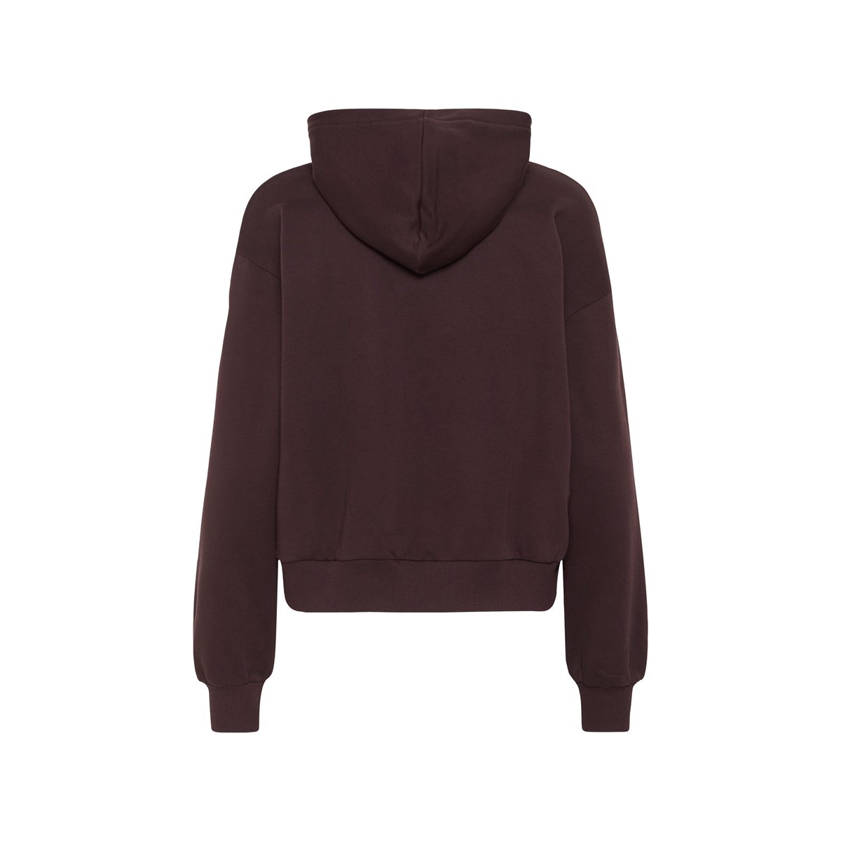 Sweat à capuche marron fudge, KAFFE