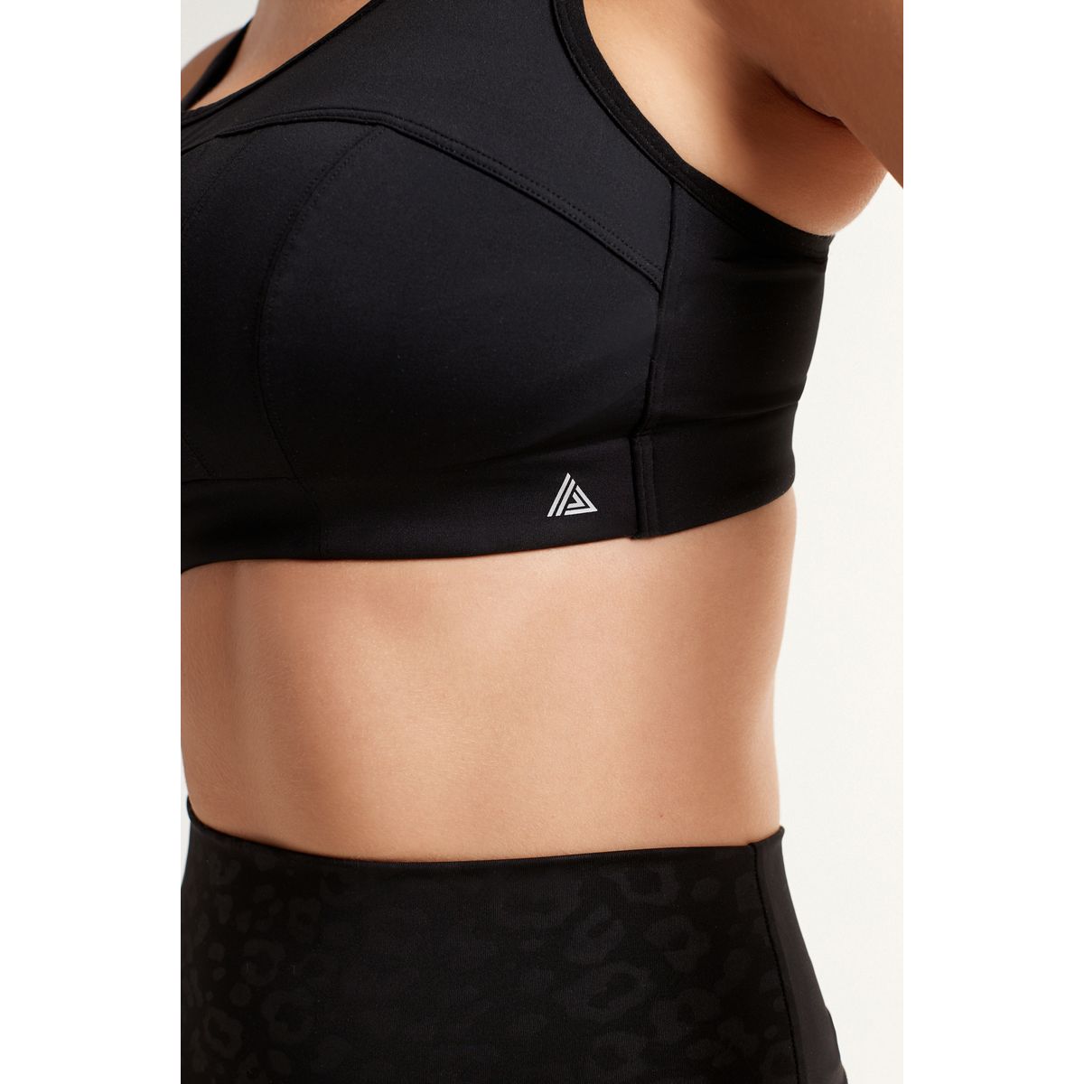 Brassière sport ultra fort impact active tech noir, NEXT