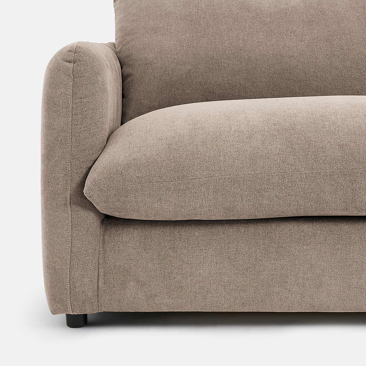2-, 3- of 4-zits slaapbank in gemêleerd polyester, YDE taupe , LA REDOUTE INTERIEURS