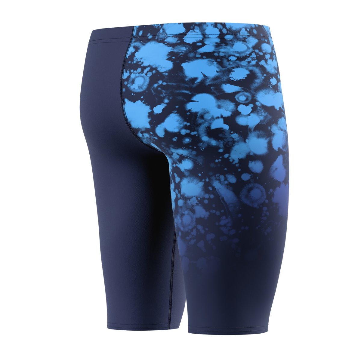 Jammer de natation à taille ajustable motif/style éclaboussure PLACEMENT bleu marine / bleu, SPEEDO