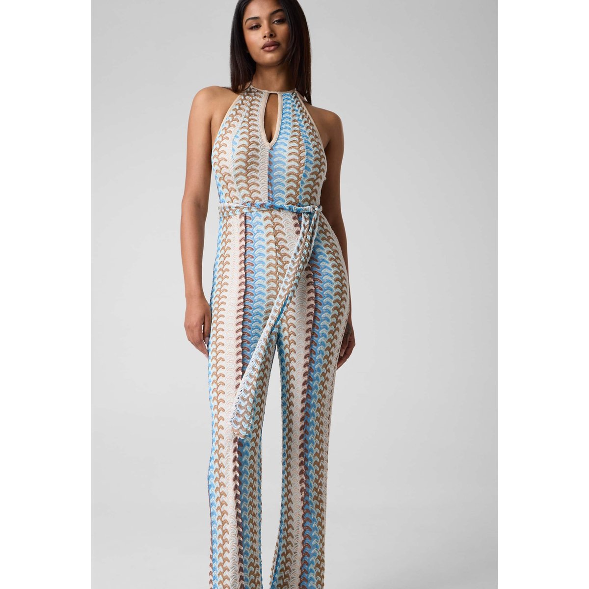 Combinaison En Maille blau multi, GUESS