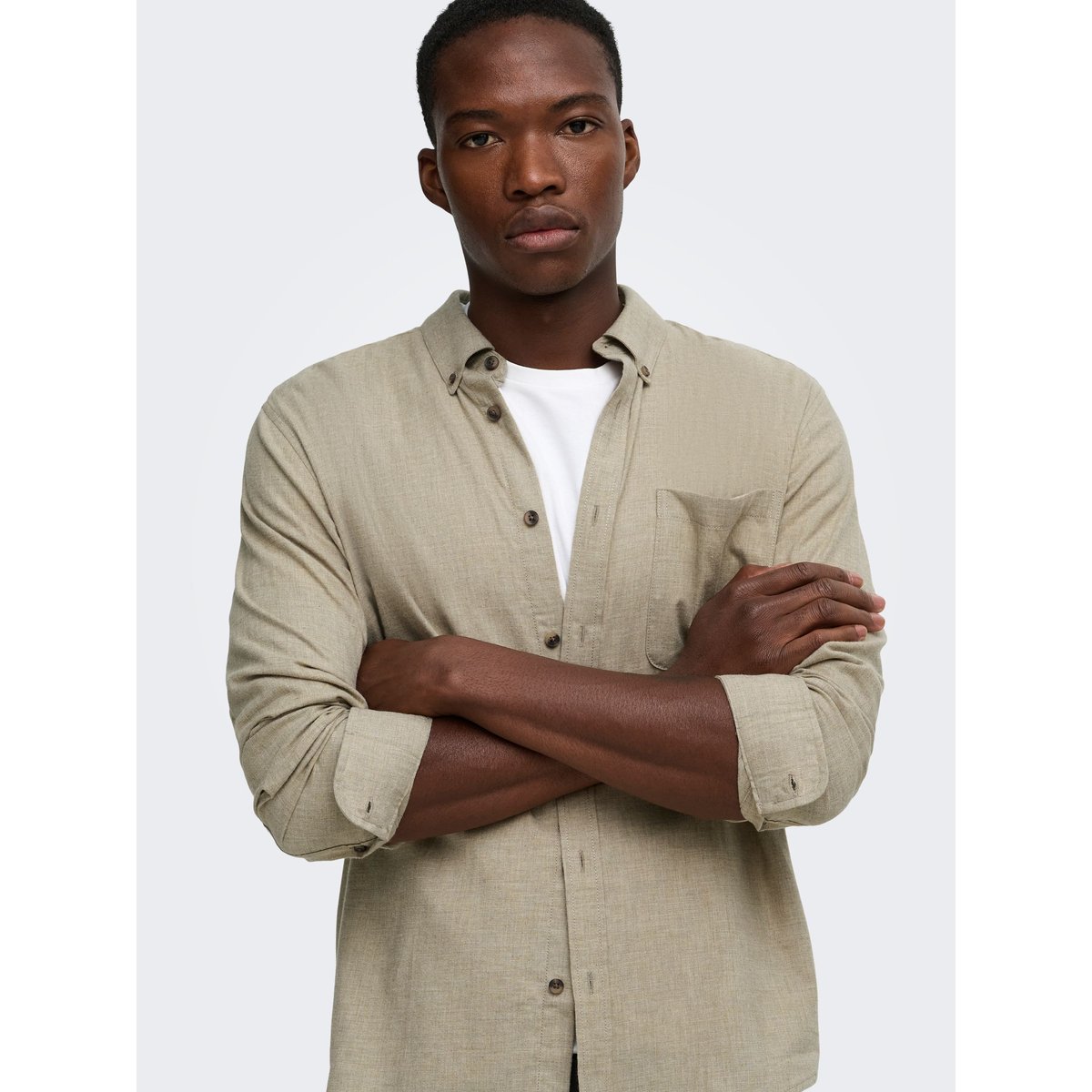 Chemise chinchilla, ONLY & SONS