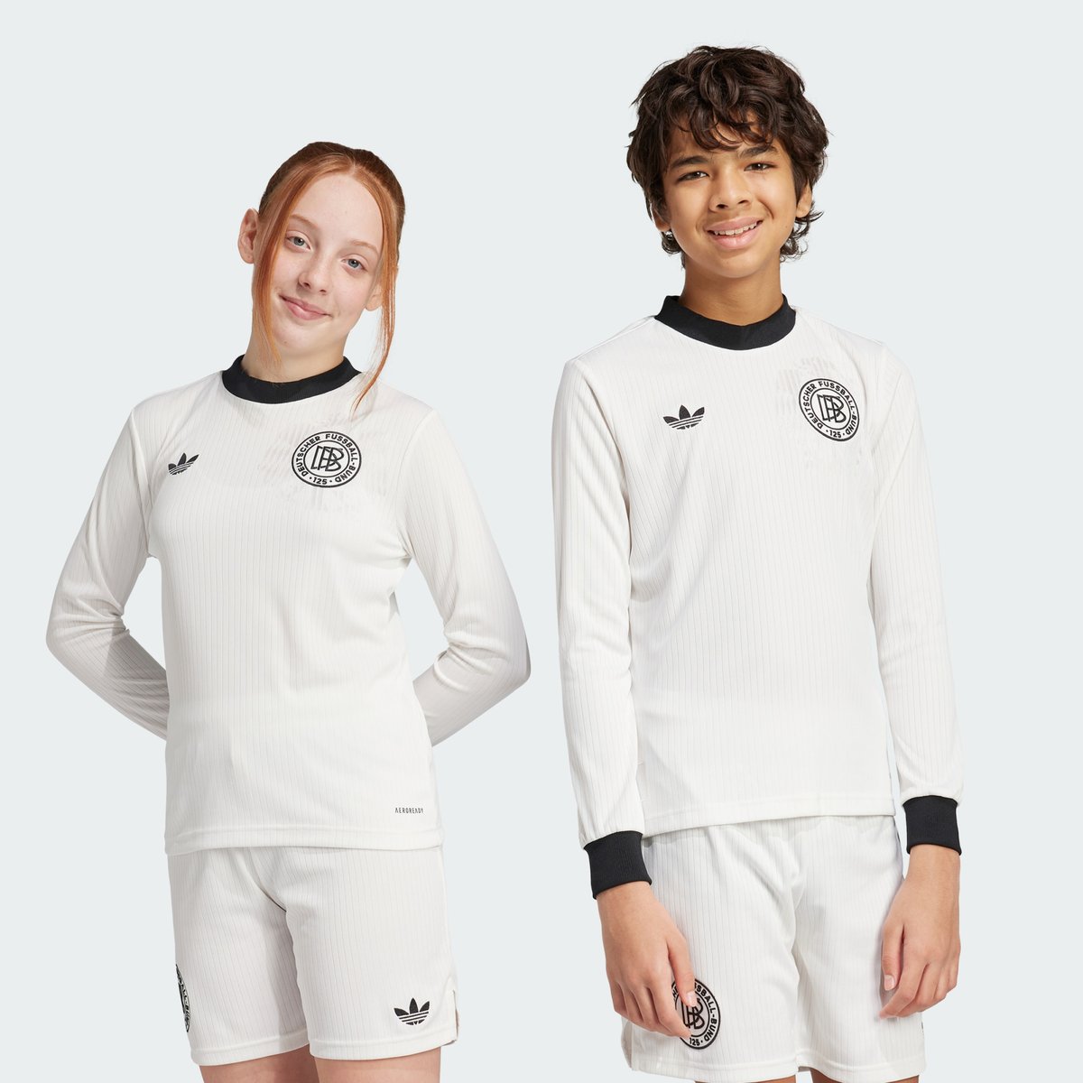 Maillot Germany Anniversary Long Sleeve Maillot Germany Anniversary Long Sleeve cloud white / black, adidas Performance