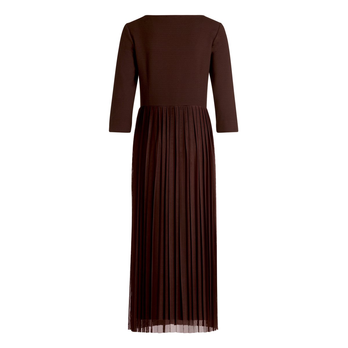 Robe plissée à manches 3/4 light maroon, BETTY BARCLAY