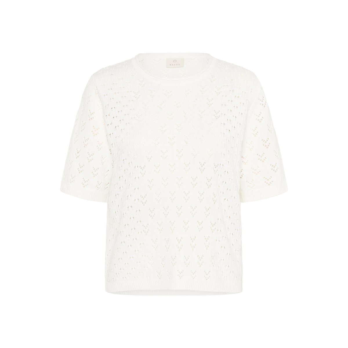 Knitted pullover blanc, KAFFE