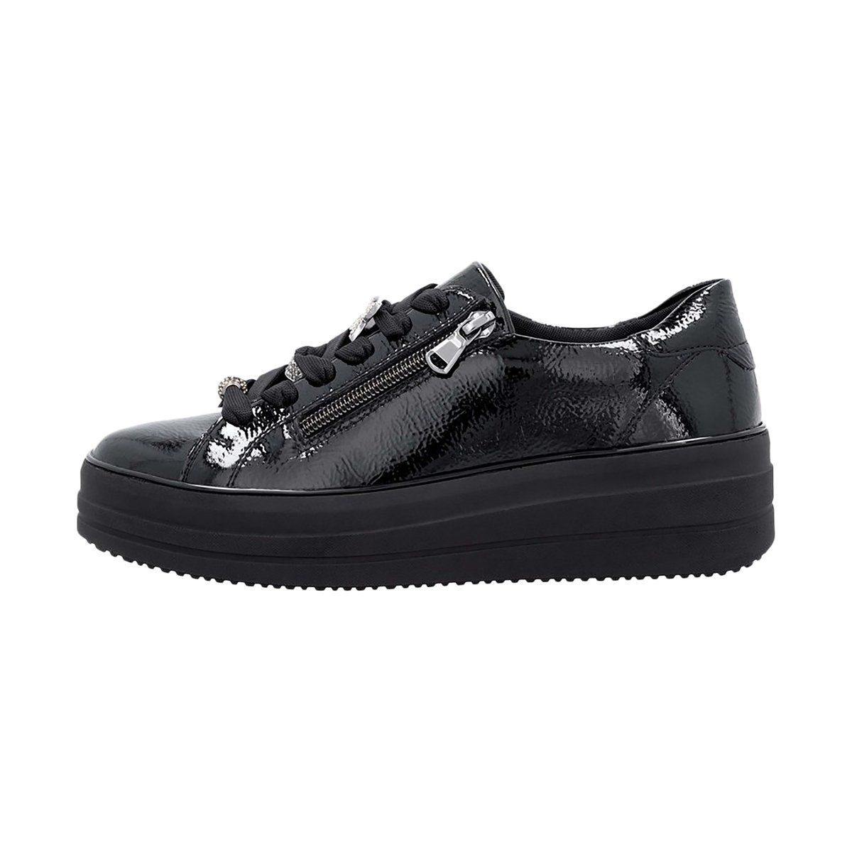 Basket Cuir Lagro noir, REMONTE